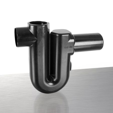 Überlaufsiphon DN 100 Höhenversatz 60 mm für Zisternenfilter 
