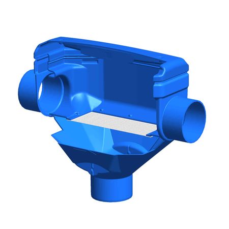 Regenwasserfilter Premiumfilter DN 150 Edelstahlsieb