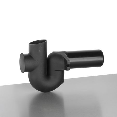 Überlaufsiphon DN 150 ohne Nagetiersperre für Korbfilter