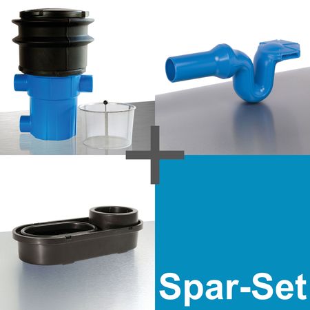 Regenwasserfilter Versickerungsfilter RVF Spar-Set DN 100 270 mm HV