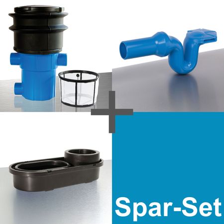 Regenwasserfilter Gartenfilter GF Spar-Set DN 100 270 mm HV