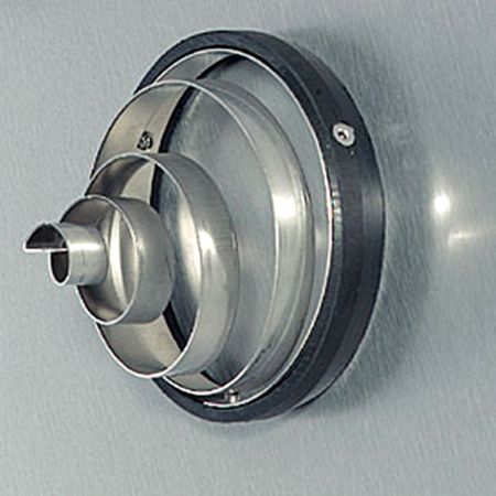 Überlaufsiphon DN 100 mit Edelstahl Nagetiersperre Spirale