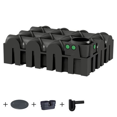 REGENTA Regenwasser Flachtank 5000 l KOMPAKT 