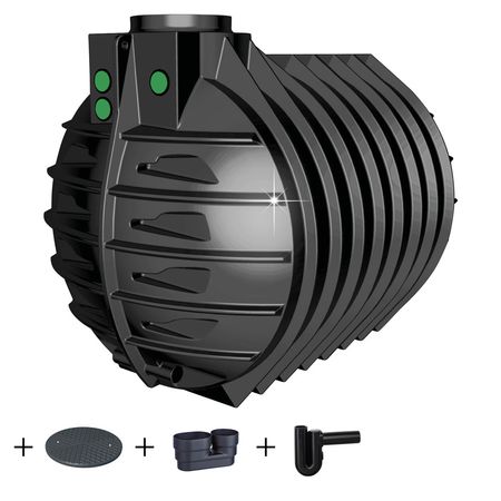 Erdtank 7500 l REGENTA KOMPAKT inkl. Zubehör




