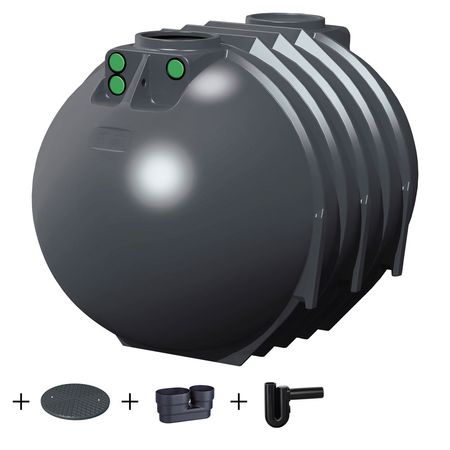 Erdtank 10000 l REGENTA KOMPAKT inkl. Zubehör