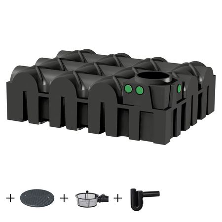 REGENTA Regenwasser Flachtank 5000 l GARTEN 