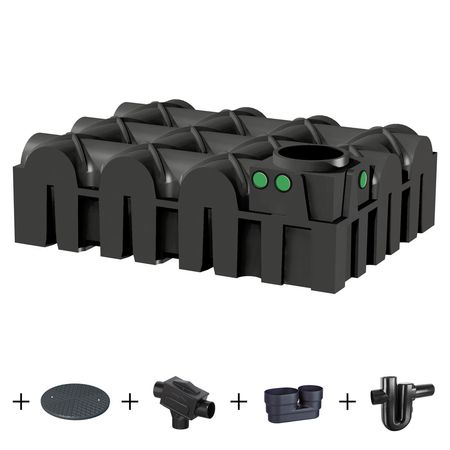 REGENTA Regenwasser Flachtank 5000 l PERFEKT 