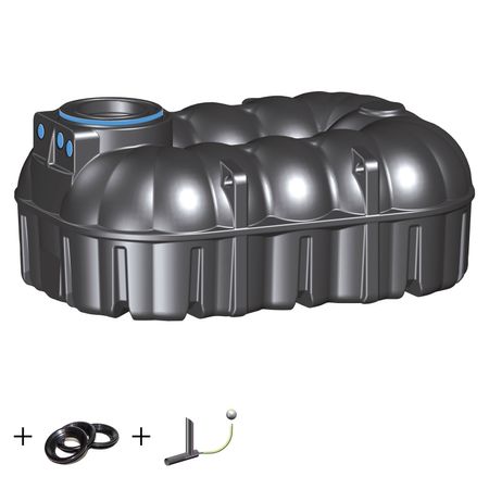 Kunststoffzisterne Retention NEO 7100 liter inkl. Drossel 