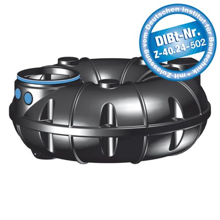 Torus Sammelgrube 1500 Liter mit DIBt - Zulassung