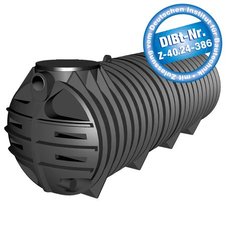 Tubus Sammelgrube 3000 Liter mit DIBt - Zulassung