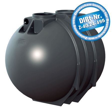 Sammelgrube 7600 Liter mit DIBt - Zulassung