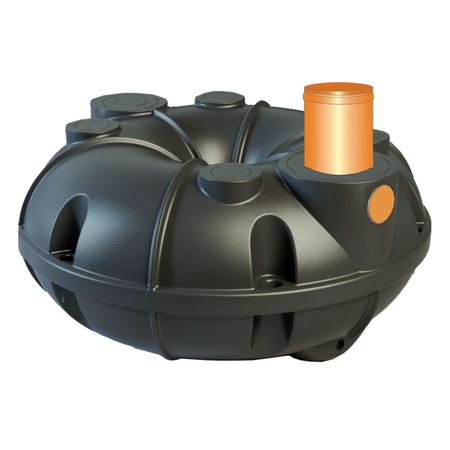 Schacht mit Deckel DN 200 für REWATEC Torus und Tubus Anwendung