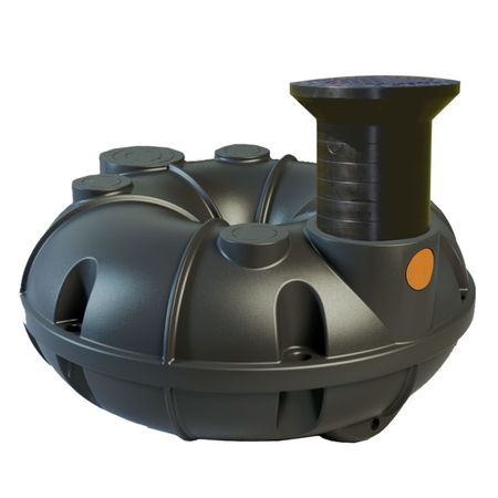 Schacht mit Deckel und Dichtung DN 300 für REWATEC Torus und Tubus Anwendung