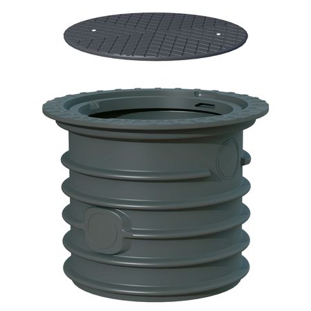 Spar-Set Schacht VS 60 mit Schachtabdeckung für REWATEC und REGENTA Tanks