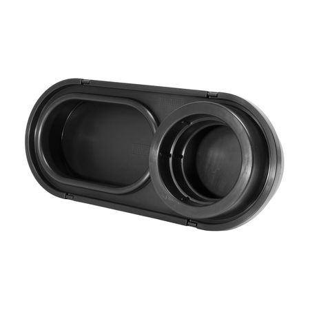 Beruhigter Zulauf Universal DN 100 für Regenwasser Draufsicht