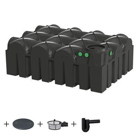 REGENTA Regenwasser Flachtank 7500 l GARTEN
