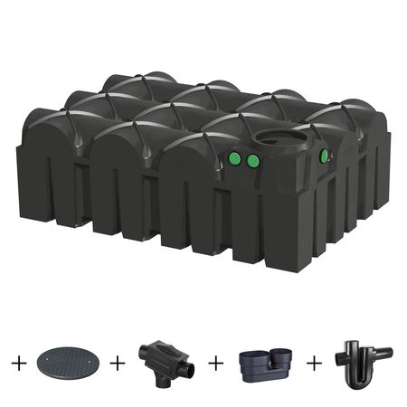 REGENTA Regenwasser Flachtank 7500 l PERFEKT 