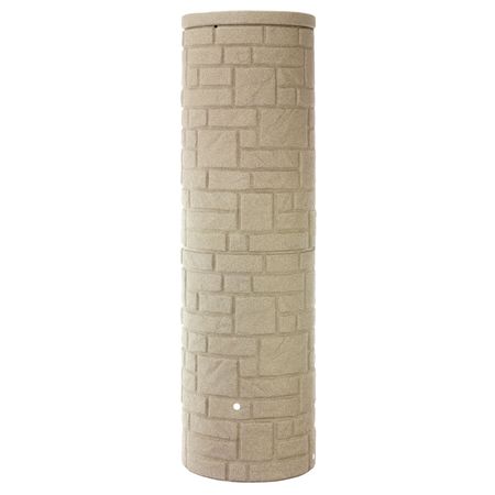 Regentonne Arcado sandstein 460 Liter ohne Zubehör freigestellt