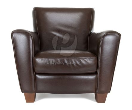 Armchair »New York« with genuine leather cover