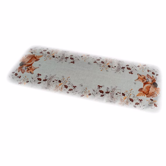 Tischdecke Tischläufer Druck Fuchs Herbst