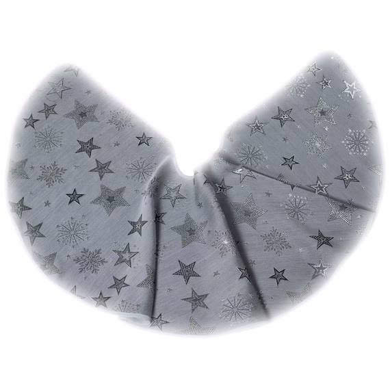 Weihnachtsbaumdecke Stickerei Sterne Winter Weihnachten Deko