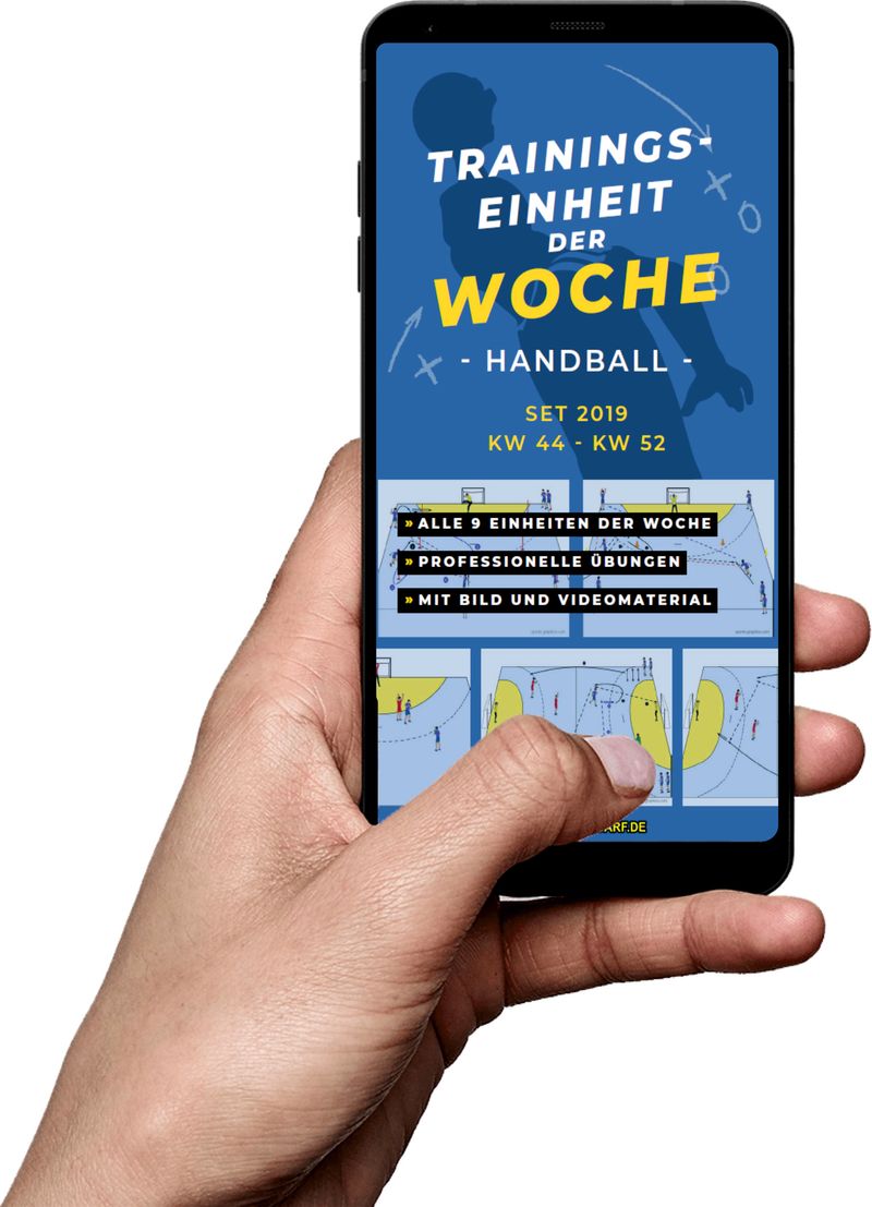 Handball - Trainingseinheit der Woche (KW 44-52) Set 2019