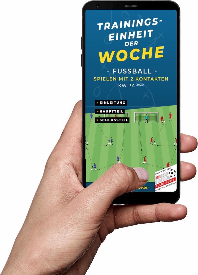 Download (KW 34) - Spielen mit 2 Kontakten (Fußball)