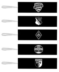 Brassard De Capitaine Personnalisable Gwenmode – élastique Ajustable, Scratch – Pour Foot Et Sports D’équipe – à Personnaliser Ou Sur Mesure