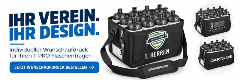 Custom print for T-PRO water bottle carrier 12 bottles