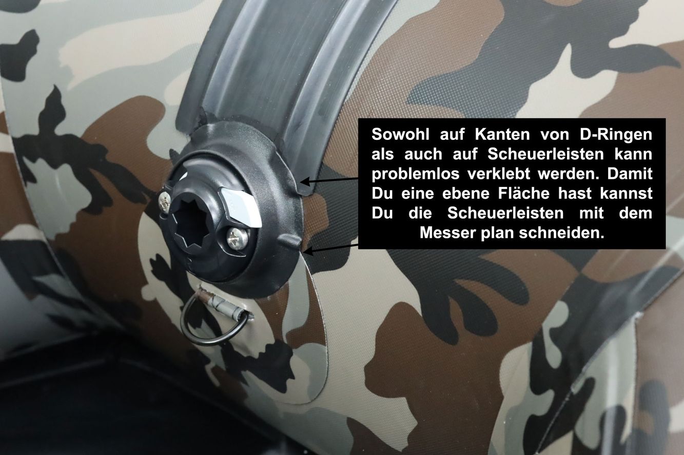 Kleber Kit für Schlauchboote: PVC Kleber + Kleberverdünner + Pinsel + Klebeband Kleber Kit für Schlauchboote: PVC Kleber + Kleberverdünner + Pinsel + Klebeband