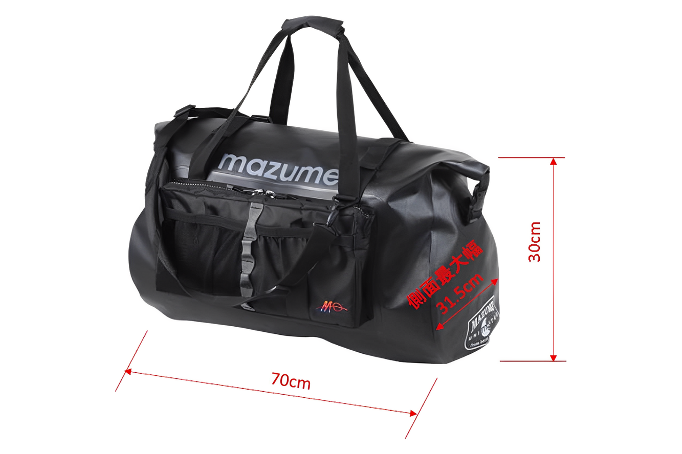 mazume WATER PROOF DUFFEL BAGⅡ 52L, Wasserdichte Tasche für Wathose, Watschuhe, Reisen und Camping mazume WATER PROOF DUFFEL BAGⅡ 52L, Wasserdichte Tasche für Wathose, Watschuhe, Reisen und Camping