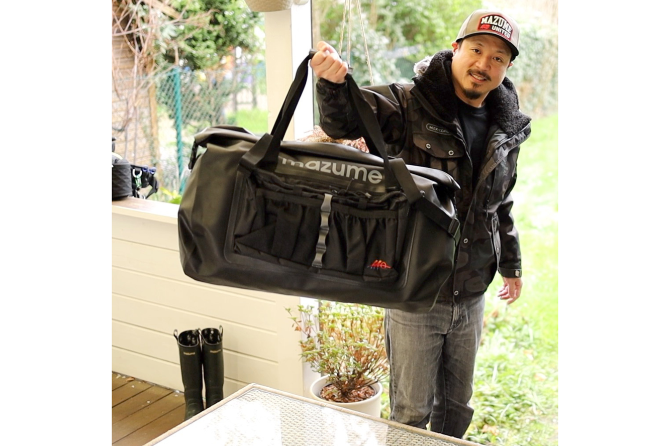 mazume WATER PROOF DUFFEL BAGⅡ 52L, Wasserdichte Tasche für Wathose, Watschuhe, Reisen und Camping mazume WATER PROOF DUFFEL BAGⅡ 52L, Wasserdichte Tasche für Wathose, Watschuhe, Reisen und Camping