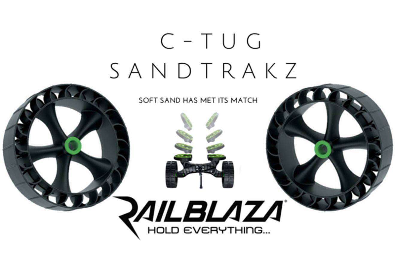 Railblaza C-TUG SandTrakz Transportwagen weichen Gummireifen Trolley 50-0006-71 Railblaza C-TUG SandTrakz Transportwagen weichen Gummireifen Trolley 50-0006-71