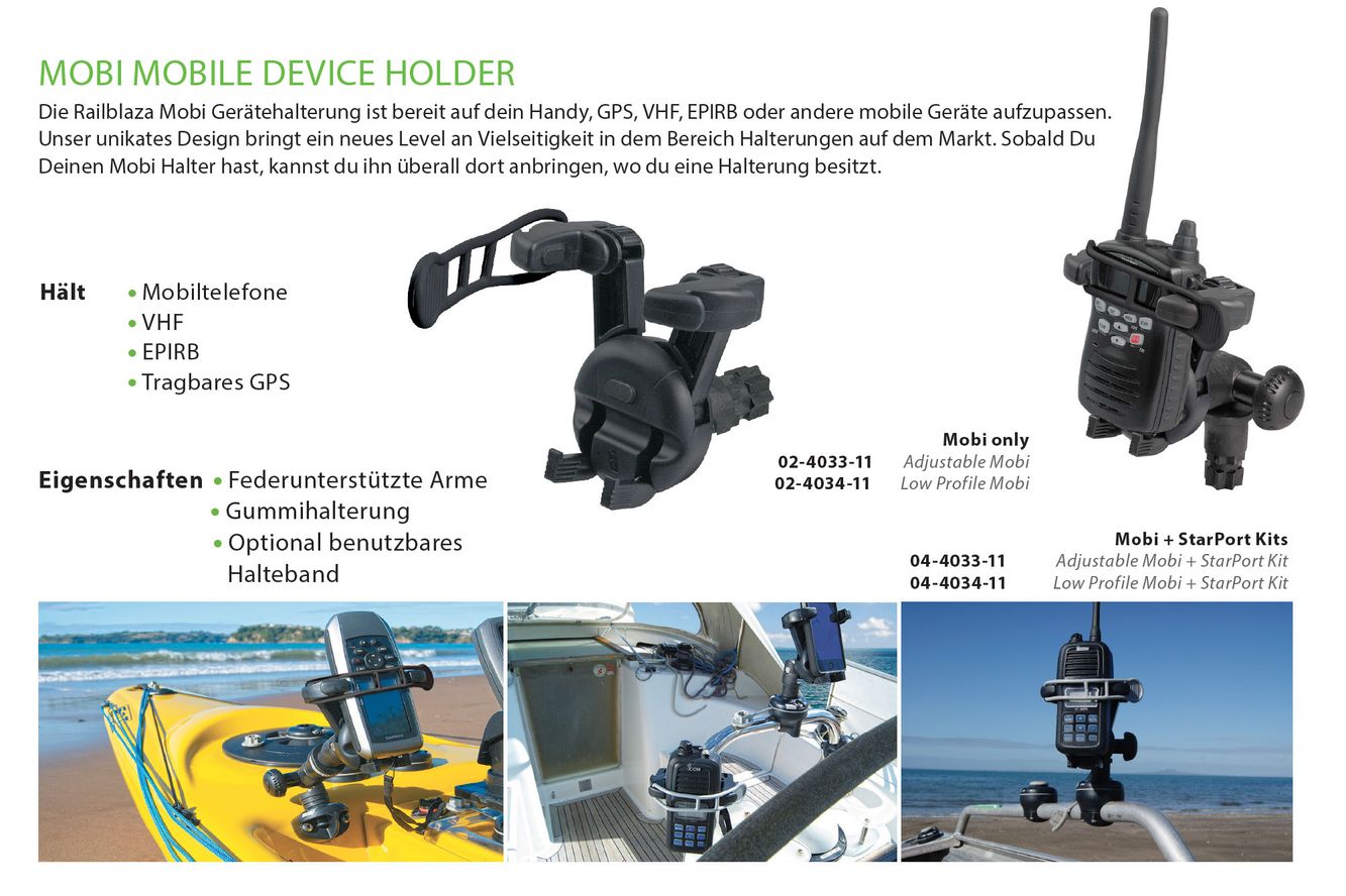 Railblaza Low Profile Mobi, Iphone Smartphone Handyhalter fürs Boot 02-4034-11 Railblaza Low Profile Mobi, Iphone Smartphone Handyhalter fürs Boot 02-4034-11