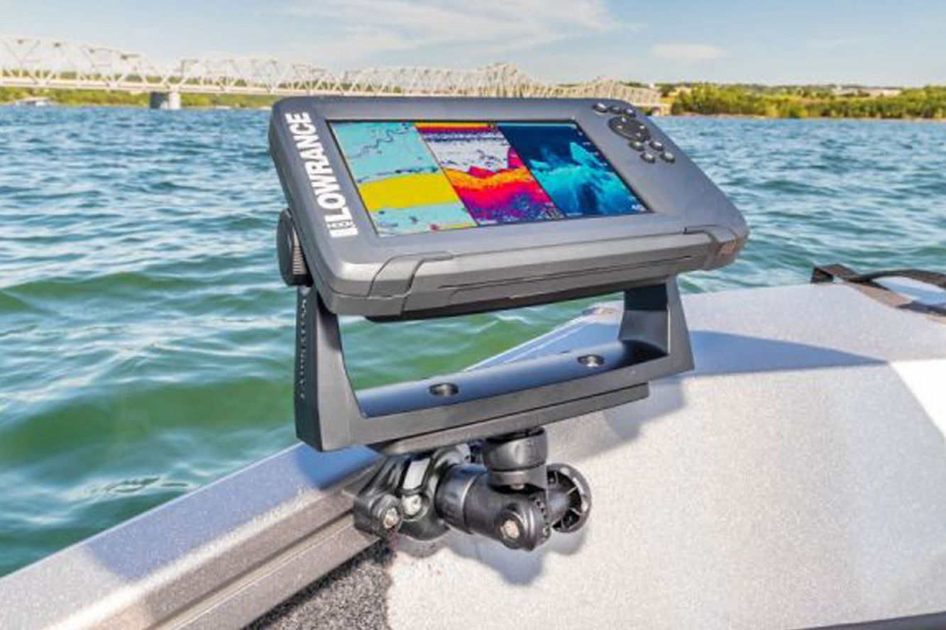 Railblaza Fish Finder Mount R-Lock R, Plattform Echolote (160 x 60 mm) 02-4141-11 Railblaza Fish Finder Mount R-Lock R, Plattform Echolote (160 x 60 mm) 02-4141-11