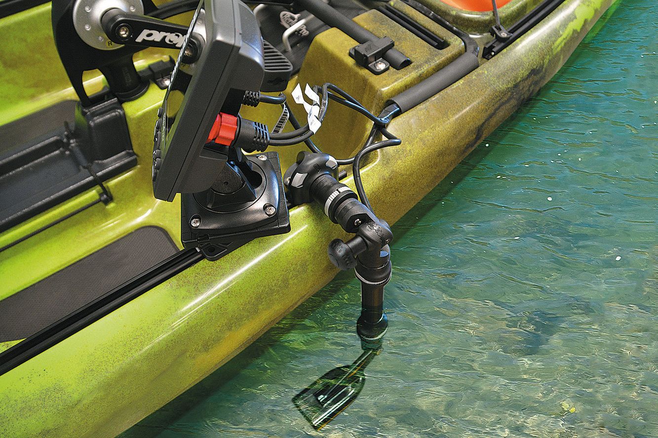 Railblaza Kayak und Canoe Sounder Transducer, Geberstange mit Plattform 02-4060-11 Railblaza Kayak und Canoe Sounder Transducer, Geberstange mit Plattform 02-4060-11