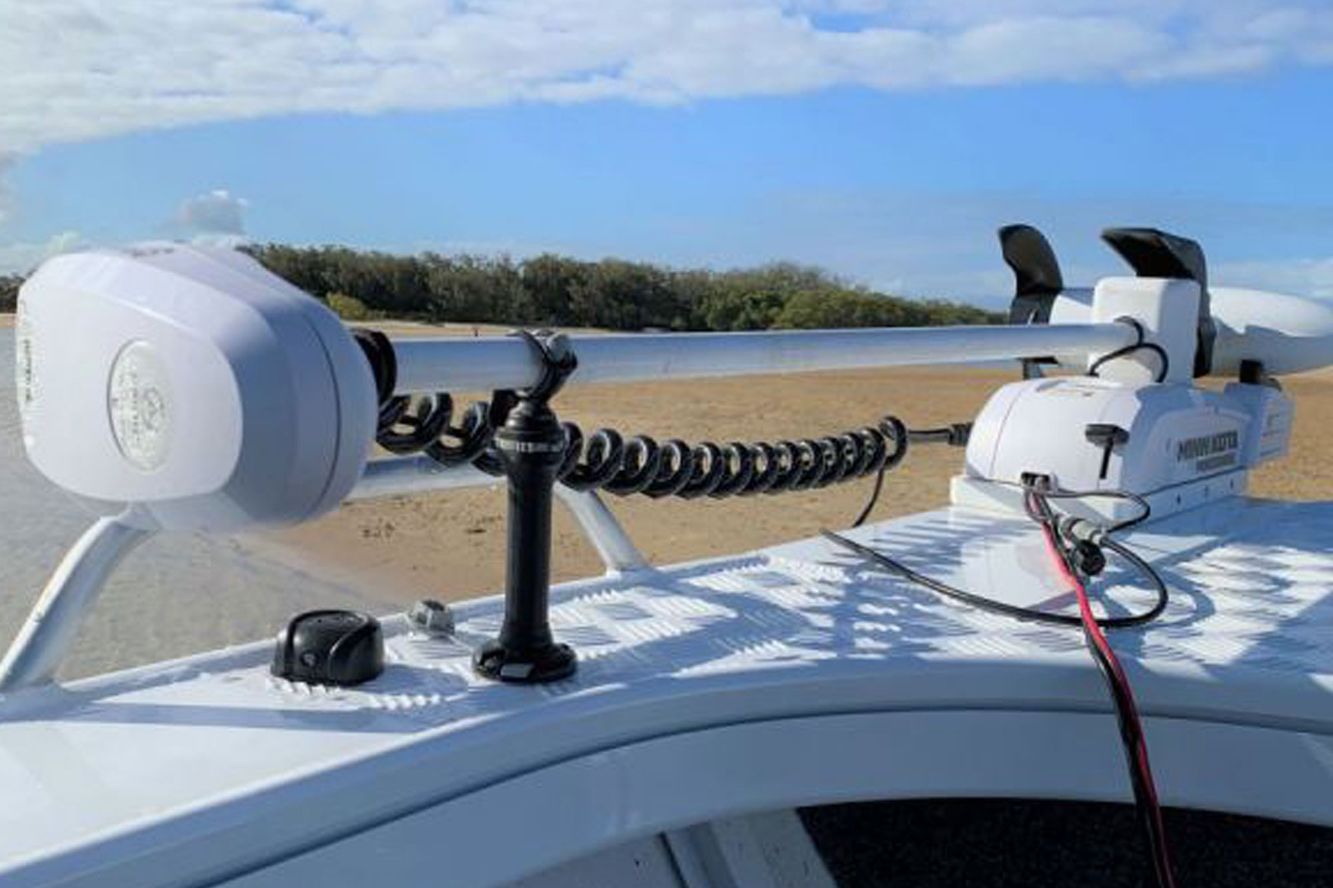 Railblaza Trolling Motor Support E-motor Stabilisator für Bugmotoren Minn Kota Railblaza Trolling Motor Support E-motor Stabilisator für Bugmotoren Minn Kota