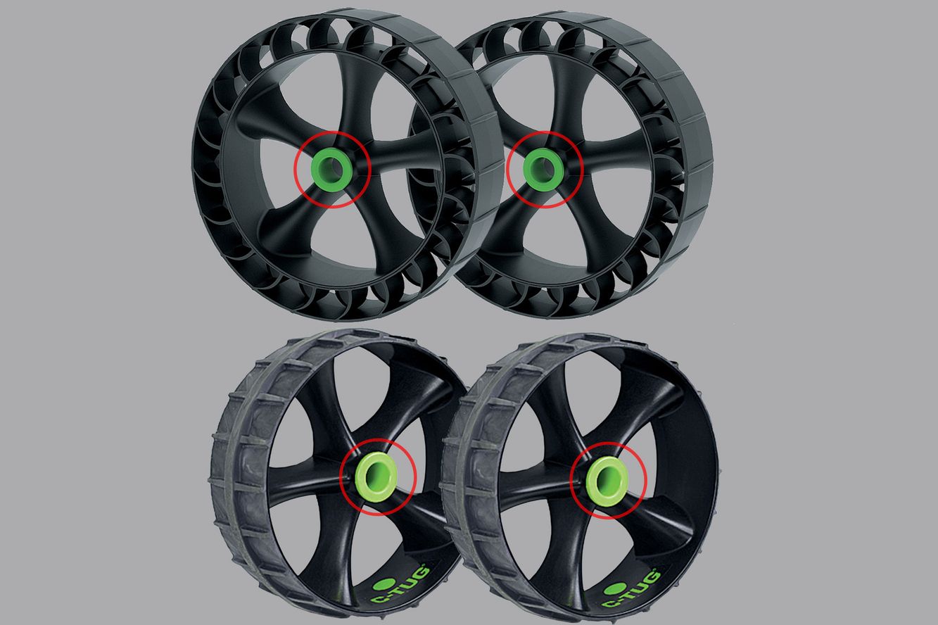 Railblaza 4x C-Tug Replacement Wheel Bush, Transportwagen Ersatzteile CT-1025 Railblaza 4x C-Tug Replacement Wheel Bush, Transportwagen Ersatzteile CT-1025