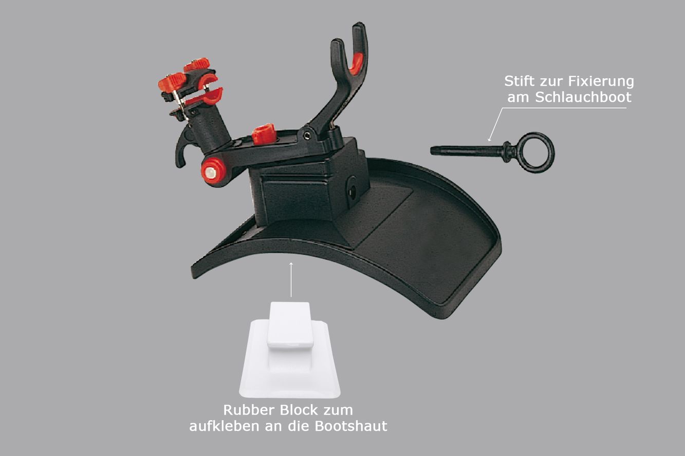 Daiichiseiko Rubber Block 010P für GB Rutenhalter zum aufkleben Bordwand Daiichiseiko Rubber Block 010P für GB Rutenhalter zum aufkleben Bordwand