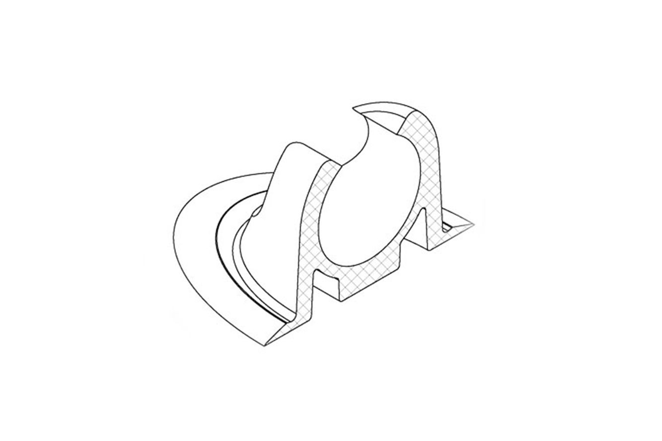 2 x Paddel Halter für Schlauchboote (∅ 35mm Rohr) zum aufkleben Ruderhalter Boot 2 x Paddel Halter für Schlauchboote (∅ 35mm Rohr) zum aufkleben Ruderhalter Boot