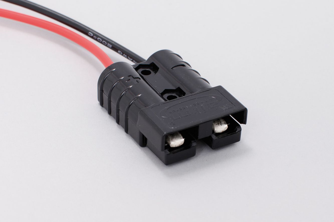 Stecker für E-Motore Anderson SB50 und 2 Kontakte 6 AWG Kabelquerschnitt 12-16mm² Stecker für E-Motore Anderson SB50 und 2 Kontakte 6 AWG Kabelquerschnitt 12-16mm²