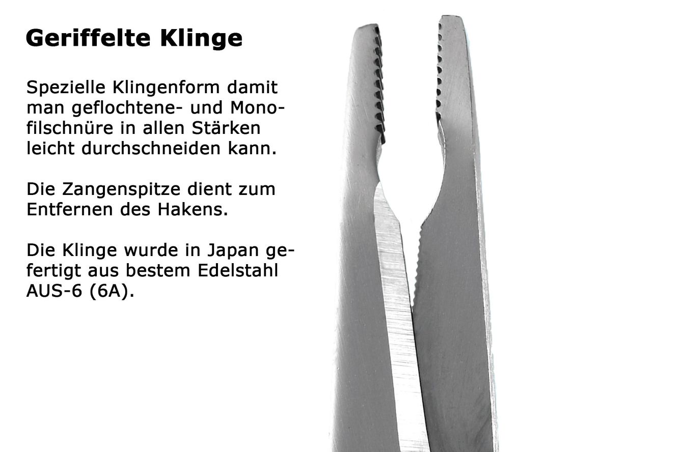 Daiichiseiko Japan-Schere und Holster mit Haltezugsystem Homing Scissors Type FN Daiichiseiko Japan-Schere und Holster mit Haltezugsystem Homing Scissors Type FN
