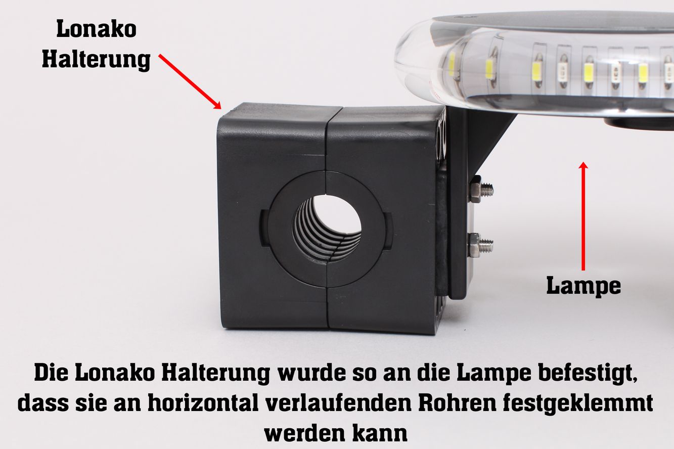 Fasten Lonako LED-Positionslicht Boote eingebauter Akku und Solar, 1 Farbe weiß Fasten Lonako LED-Positionslicht Boote eingebauter Akku und Solar, 1 Farbe weiß