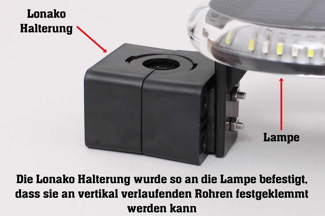 Fasten Lonako LED-Positionslicht Boote eingebauter Akku und Solar, 1 Farbe weiß Fasten Lonako LED-Positionslicht Boote eingebauter Akku und Solar, 1 Farbe weiß