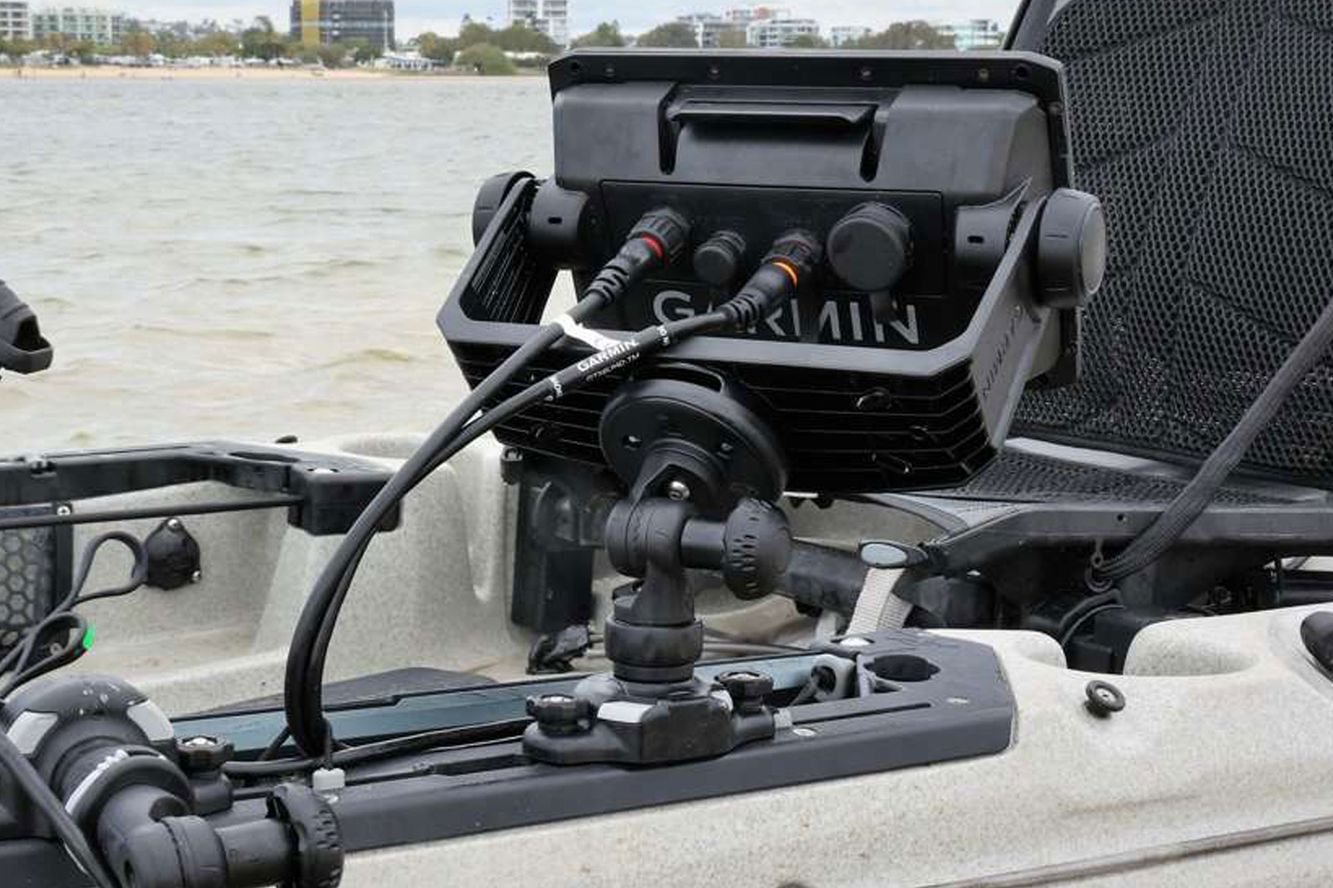 Railblaza Garmin 4" - 7” ECHOMAP und 5" - 7” Striker Echolote mit Gelenk Mount R-Lock Railblaza Garmin 4" - 7” ECHOMAP und 5" - 7” Striker Echolote mit Gelenk Mount R-Lock