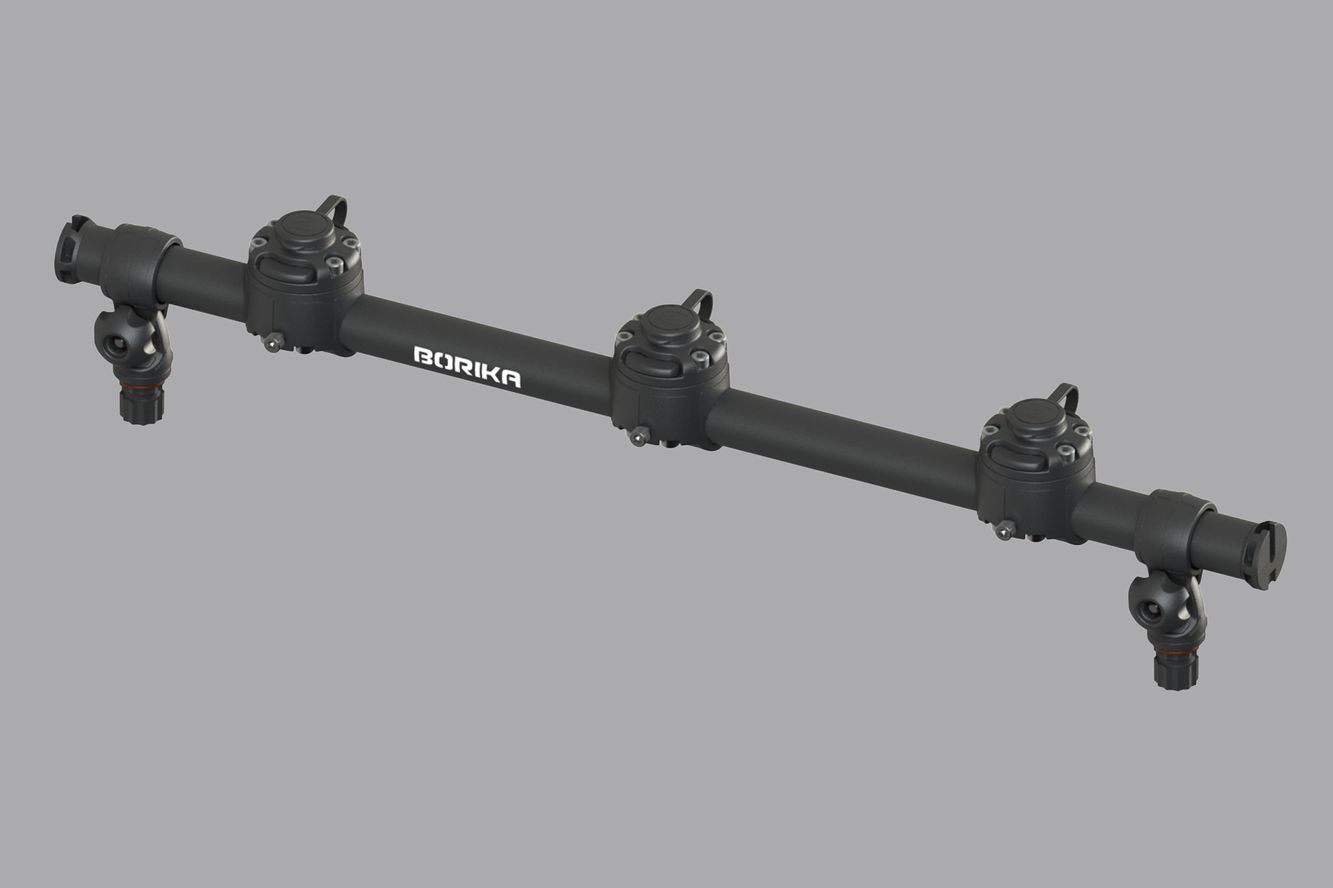 Fasten seitliche Reling für Bellyboote mit 3 x Halterungen (Länge: 700mm) Fasten seitliche Reling für Bellyboote mit 3 x Halterungen (Länge: 700mm)