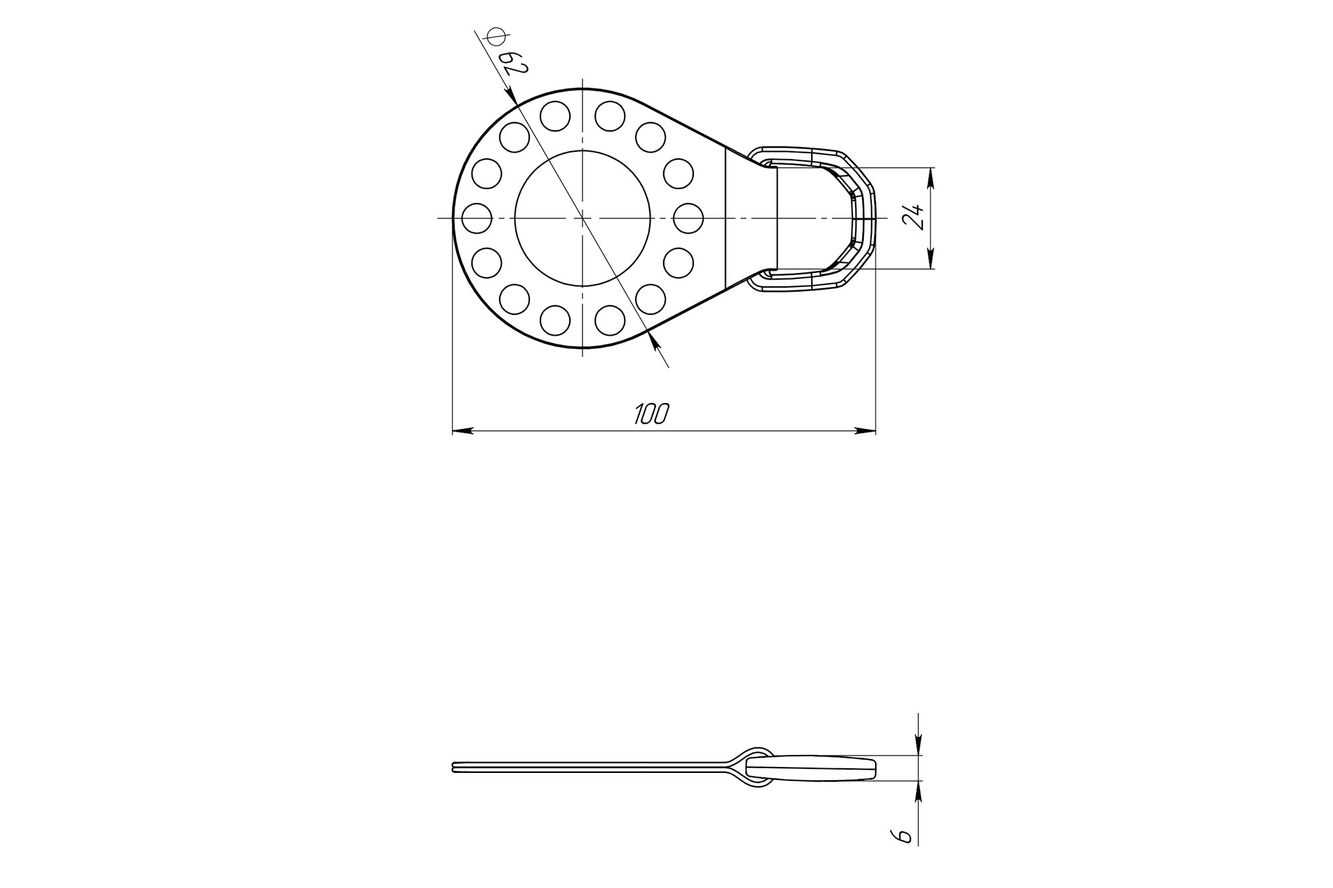Fasten 1x D-Ring für alle Halterungen, egal welche Basis Funktionserweiterung Fasten 1x D-Ring für alle Halterungen, egal welche Basis Funktionserweiterung
