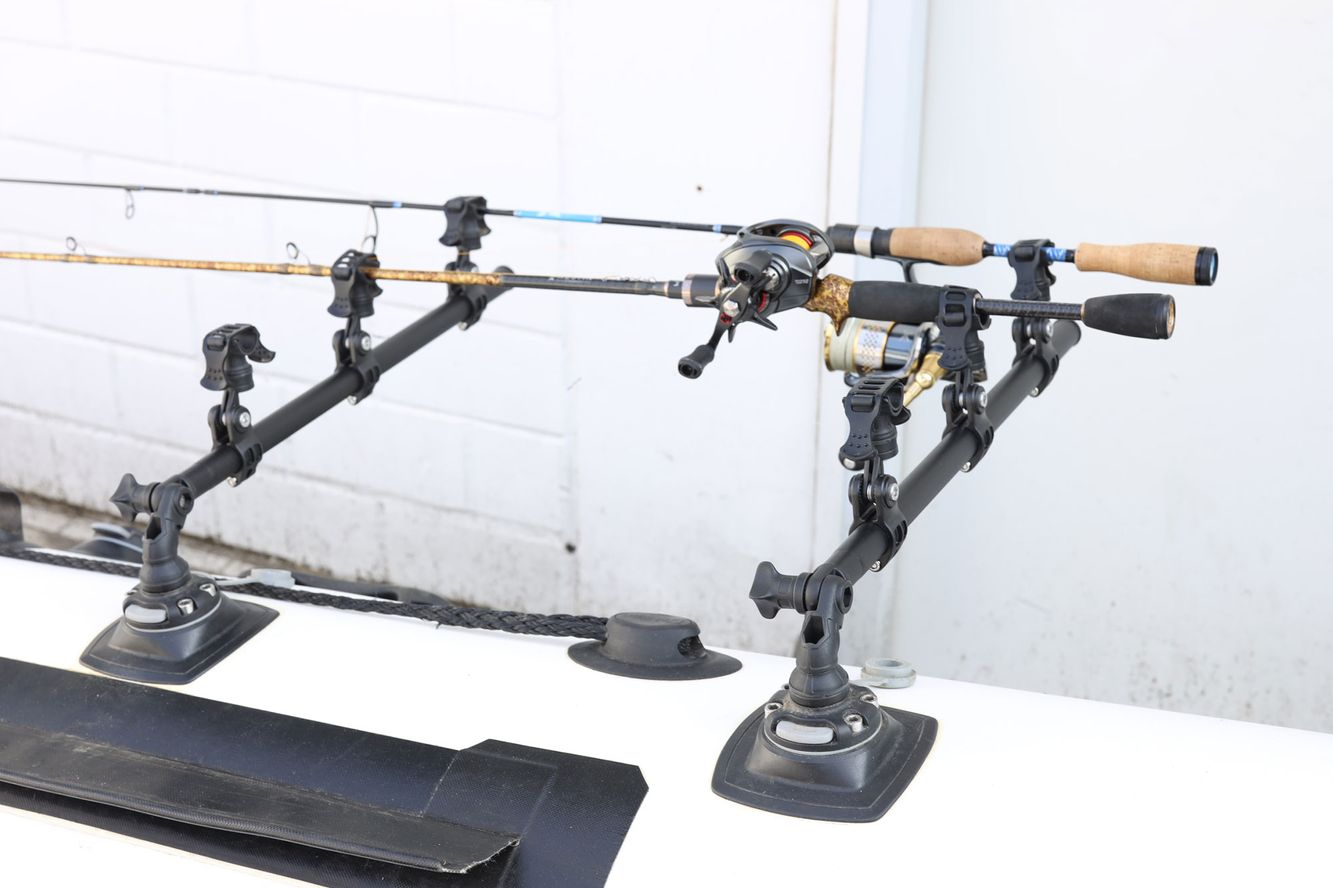 Fasten 3 Fach Rutenhalter Ablage Rod Racks Auslegearm, horizontale Ablage Fasten 3 Fach Rutenhalter Ablage Rod Racks Auslegearm, horizontale Ablage