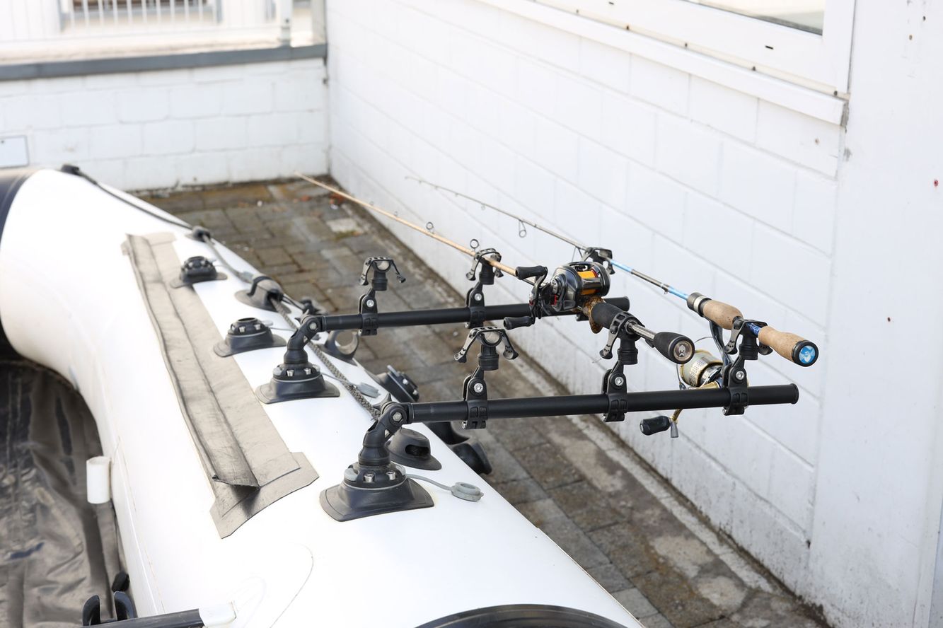 Fasten 3 Fach Rutenhalter Ablage Rod Racks Auslegearm, horizontale Ablage Fasten 3 Fach Rutenhalter Ablage Rod Racks Auslegearm, horizontale Ablage