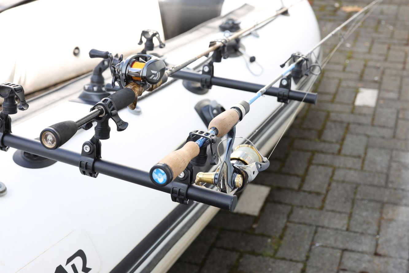 Fasten 3 Fach Rutenhalter Ablage Rod Racks Auslegearm, horizontale Ablage Fasten 3 Fach Rutenhalter Ablage Rod Racks Auslegearm, horizontale Ablage